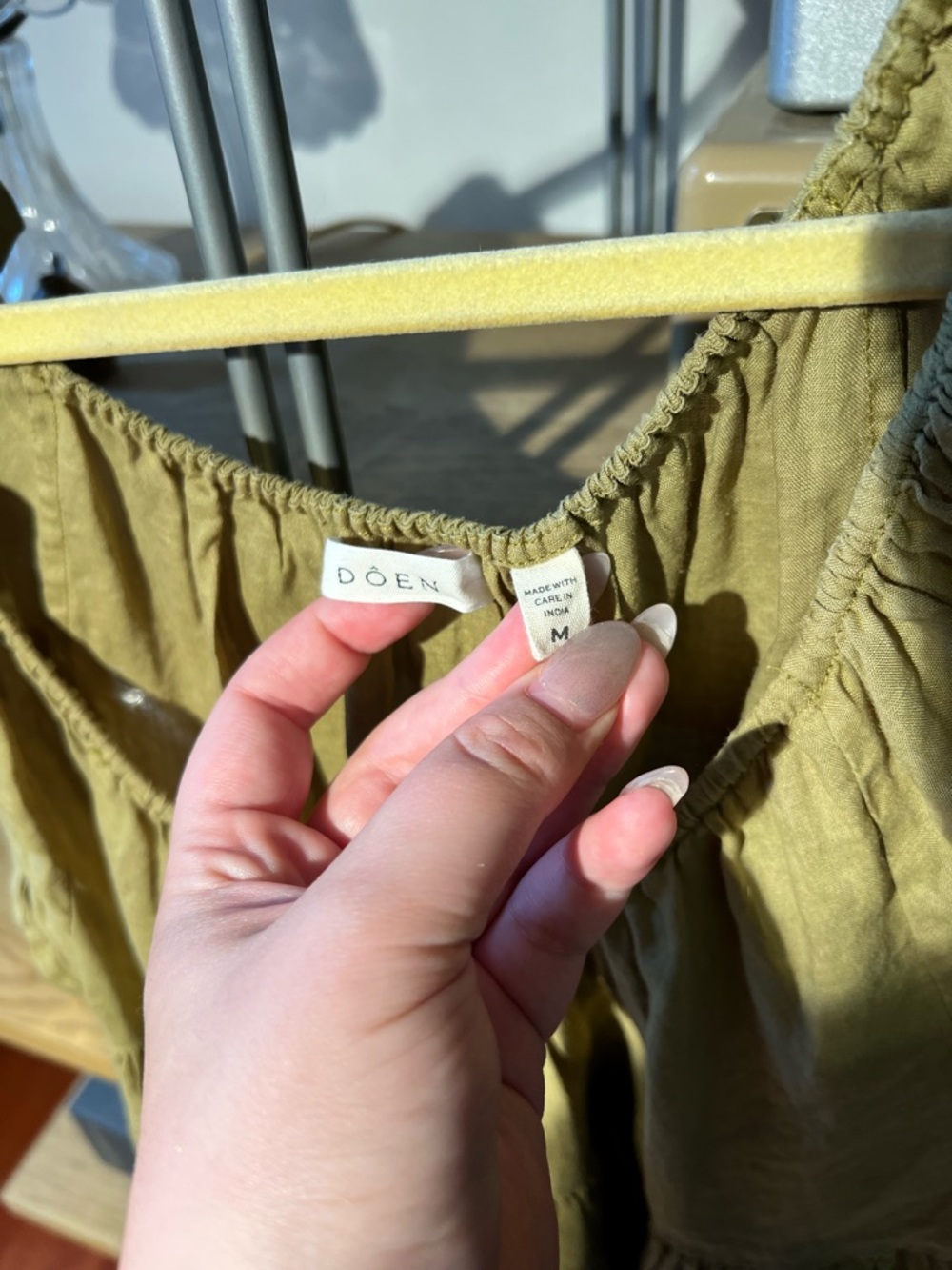 DOEN Sarria Dress - Green - Picture 2 of 5